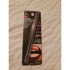 Maybelline Color Sensational Shaping Lip Liner #165 PLUM PASSION. New Sealed